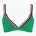 Fürdőruha felső Tommy Hilfiger Triangle Rp olympic green