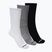 Zokni SKECHERS Non Tery Crew Arch Support 3 pack white/black
