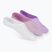 Női zoknik SKECHERS Non Terry No Show Liner 3 pár white/purple