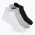 Férfi zoknik SKECHERS Extended Terry Low Cut 3 pár white/black