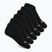férfi zokni SKECHERS Non Terry Low Cut 6 pár black