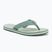 Női flip-flop papucs Tommy Hilfiger Stripes Beach Sandal charming green