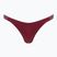 Fürdőruha alsó Calvin Klein KW0KW02732 Curved Delta Bikini plum glaze