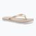 Calvin Klein női flip flop YW0YW01720 Thong+ Tpu Fémes tojáshéj/világos fehér