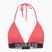 Calvin Klein fürdőruha felső KW0KW02750 Intense Power Rib Triangle-RP káprázatos korallszín