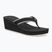 Tommy Hilfiger női flip flops Wedge Beach Sandal fekete