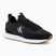 Női cipők Calvin Klein YW0YW02060 Retro Runner Sock Laceup Mix Mat black/bright white