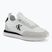 Női cipők Calvin Klein YW0YW02060 Retro Runner Sock Laceup Mix Mat bright white/black/marshmallow