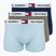 Boxeralsó Tommy Hilfiger Trunk 3 utility pairs sage/prppy navy/keepsake blue