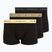 Férfi boxer nadrág Tommy Hilfiger Trunk WB 3 pairs black/citronella/woodridge