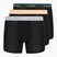 Boxeralsó Calvin Klein LV00NB4394 Brief 3 pairs black with/darkest spruce wb/black w