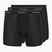 Boxeralsó Calvin Klein LV00NB4394 Brief 3 pairs black w/heavenly iris logo/black w
