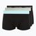 Férfi boxer nadrág Calvin Klein 0000U2664G Low Rise Trunk 3 pairs black in plume wb/ black in misty sag