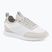 Férfi cipők Calvin Klein YM0YM01414 Retro Runner Sock Laceup Mix mat bright white/light grey