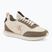 Női cipők Calvin Klein YW0YW02060 Retro Runner Sock Laceup Mix Mat turtledove/spanish villa/bordeaux