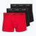 Férfi boxer nadrág Calvin Klein LV00NB4575 Trunk black/goji berry/black