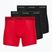 Férfi boxer nadrág Calvin Klein LV00NB4576 Boxer Brief black/goji berry/black