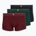 Férfi boxer nadrág Tommy Hilfiger Trunk 3 pack navy blue/nocturnal green/burgundy