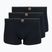 Férfi boxer nadrág Tommy Hilfiger Trunk 3 pack navy blue/navy blue/navy blue