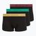 Férfi boxer nadrág Tommy Hilfiger Trunk Metallic gold/burgundy/green