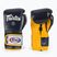 Fairtex Heavy Hitter mexikói stílusú kék/sárga bokszkesztyűk
