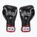 Fairtex stílusos szögletes sparring boxkesztyű - Locked Thumb fekete/fehér/piros