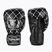 Top King Boxing Chain fekete/ezüst bokszkesztyűk