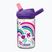 CamelBak Eddy+ 400 ml-es szivárványos virágos gyermek utazó palack