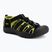 Gyerek szandálok KEEN Newport H2 black/lime green