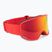 Síszemüveg Atomic Four HD red/red hd