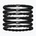 Hajgumi Nike Flex Hair Tie 6 szt. black/black/white