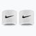 Frottír csuklópántok Nike Swoosh Classic Wristbands 2 db white/black