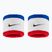 Csuklópántok Nike Swoosh Classic Wristbands 2 db game royal/university red/black