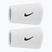 Frottír csuklópántok Nike Swoosh Classic Doublewide Wristbands 2 db white/black