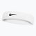 Frottír fejpánt Nike Swoosh Classic Headband white/black