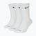 Zoknik Nike Everyday Plus Cushioned 3 pár white/black