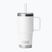 Termoszbögre YETI Rambler Straw 739 ml white