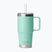 Termoszbögre YETI Rambler Straw 739 ml seafoam