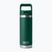 Termosz palack YETI Rambler C Straw 532 ml black forest green