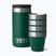 Túra poharak YETI Shot 48 ml 4 pcs. black forest green