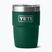 Termosz YETI Rambler Stackable 237 ml black forest green