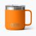 Termoszbögre YETI Rambler CL 295 ml king crab orange