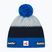 Téli sapka Eisbar Star Pompon SA blue/cobalt