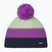 Gyerek téli sapka Eisbar Star Pompon purple