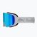 Síszemüveg Red Bull SPECT Rush white/ice blue snow/smoke with blue mirror