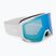 Síszemüveg Red Bull SPECT Jibb matt white/smoke with blue mirror