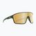 Napszemüveg Red Bull SPECT Daft matt metallic olive/ brown with gold mirror