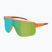 Napszemüveg Red Bull SPECT Dakota matt clear neon-orange/brown with blue-green mirr