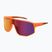 Napszemüveg Red Bull SPECT Dash matt clear neon-orange/smoke with red-purple mirr
