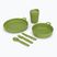 Túrakészlet edényekből Sea To Summit Horizon Dinnerware tarragon